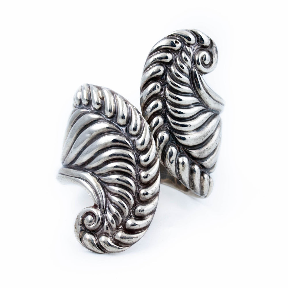 
                      
                        Sweet Leaf Clamper Cuff - Kingdom Jewelry
                      
                    