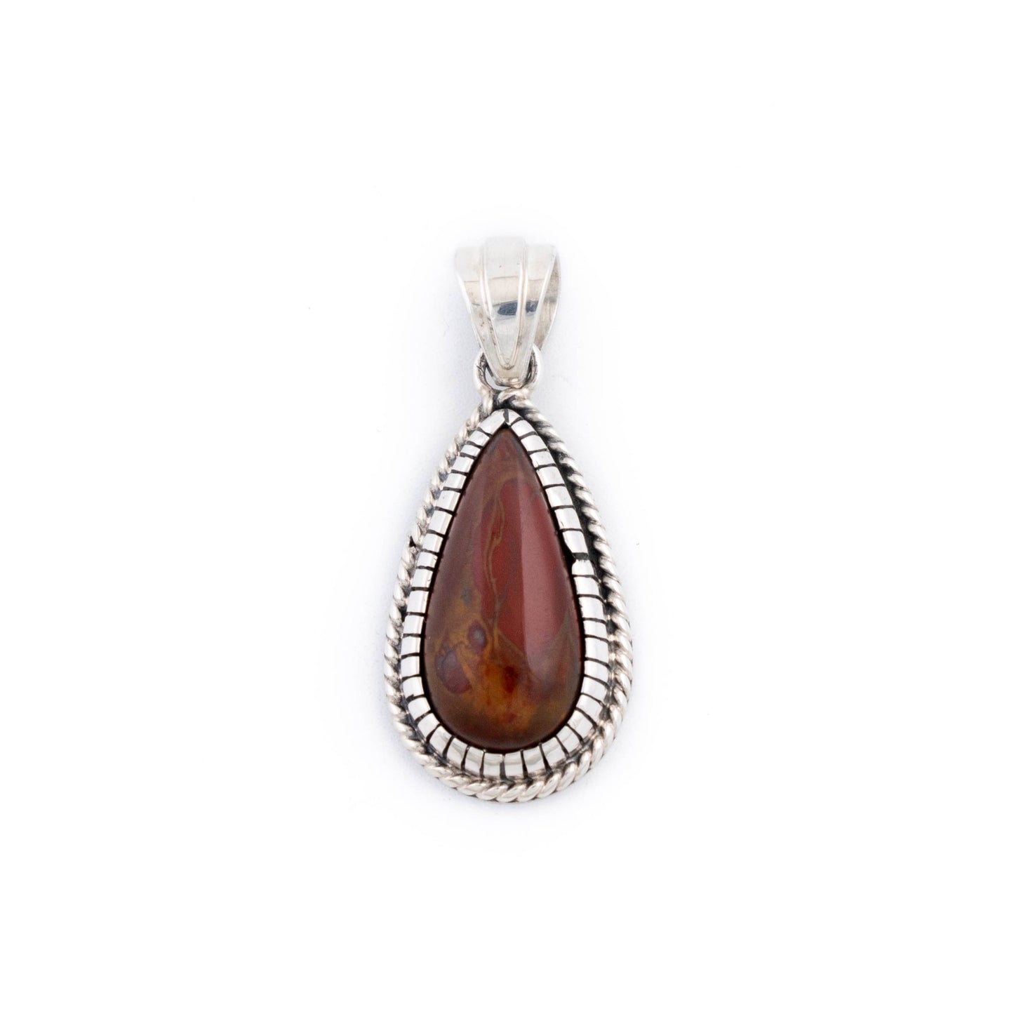 Teardrop Noreena Jasper Pendant - Kingdom Jewelry