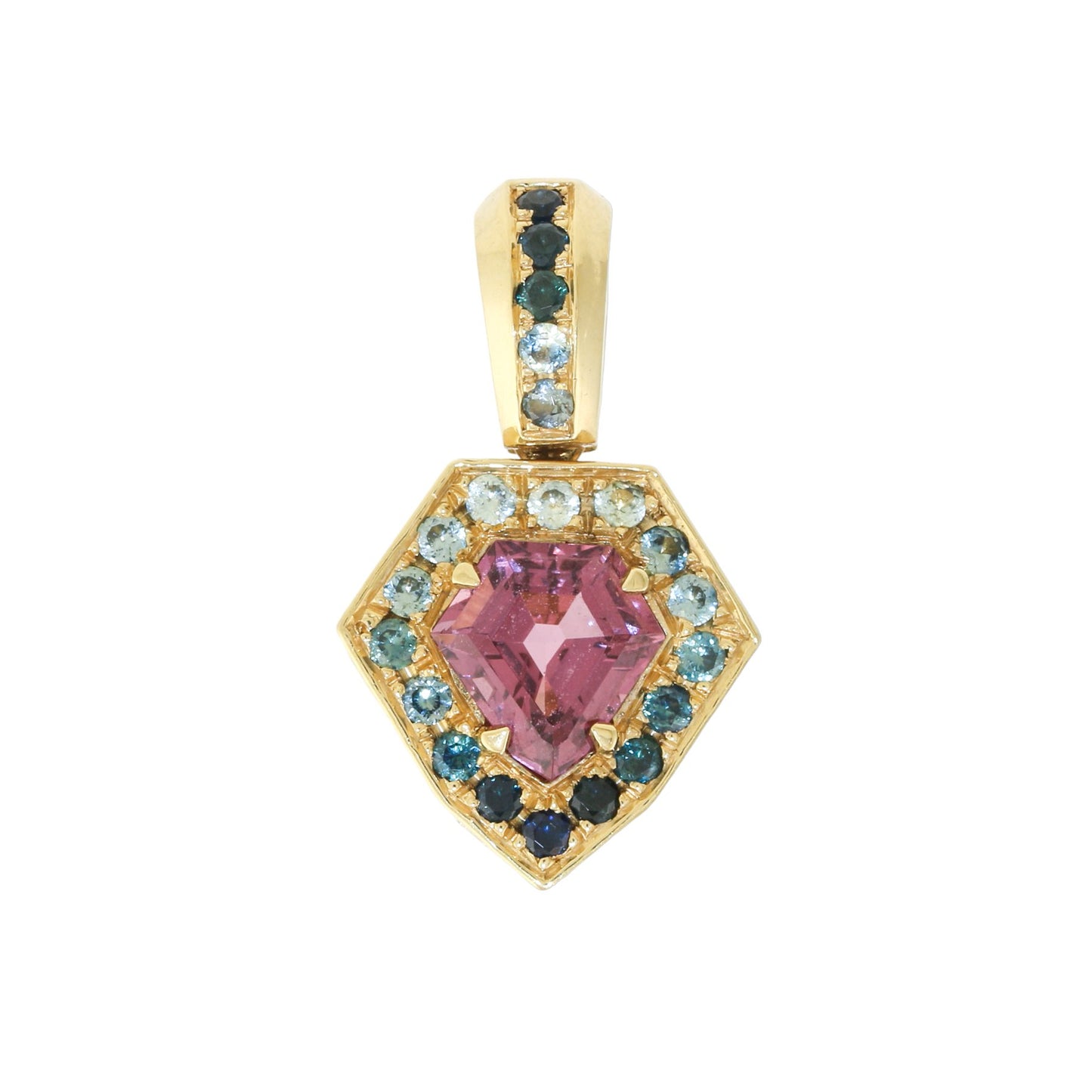 The Aurora Sapphire Pendant - Kingdom Jewelry