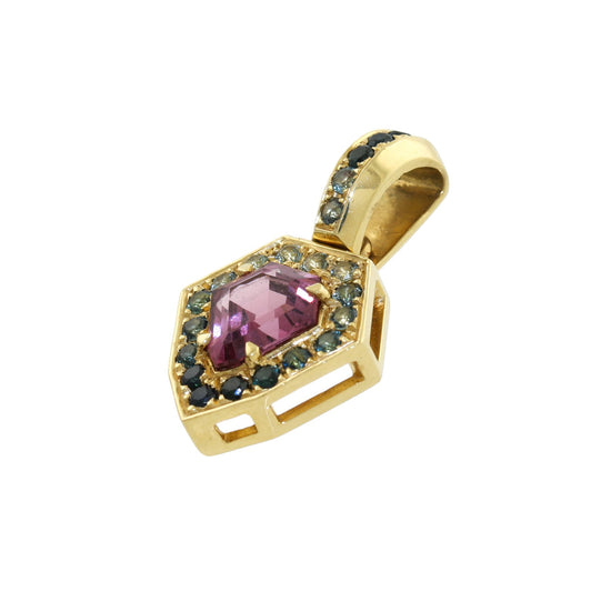 The Aurora Sapphire Pendant - Kingdom Jewelry