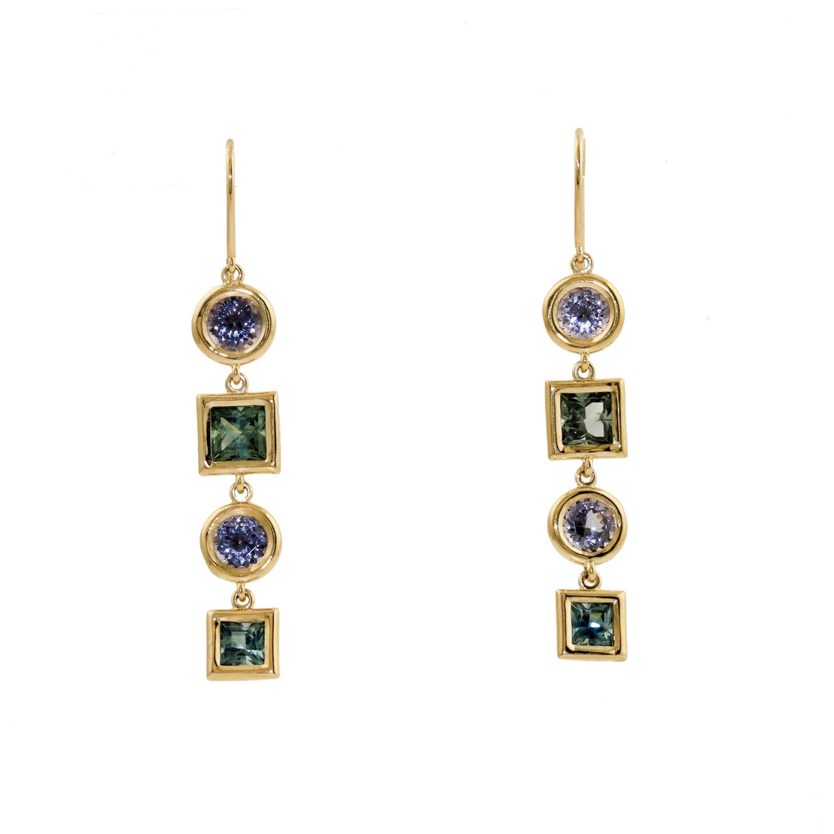 The Camille Sapphire Earrings - Kingdom Jewelry