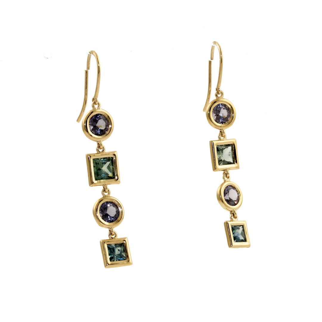 The Camille Sapphire Earrings - Kingdom Jewelry