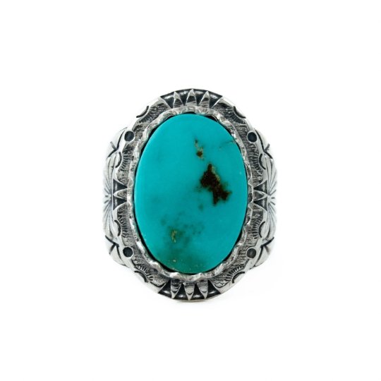 The "Imperial Seal" with Royston Turquoise - Kingdom Jewelry