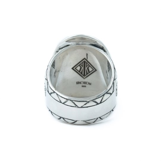 The "Imperial Seal" with Royston Turquoise - Kingdom Jewelry