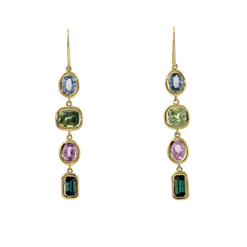 The Lena Sapphire Earrings - Kingdom Jewelry