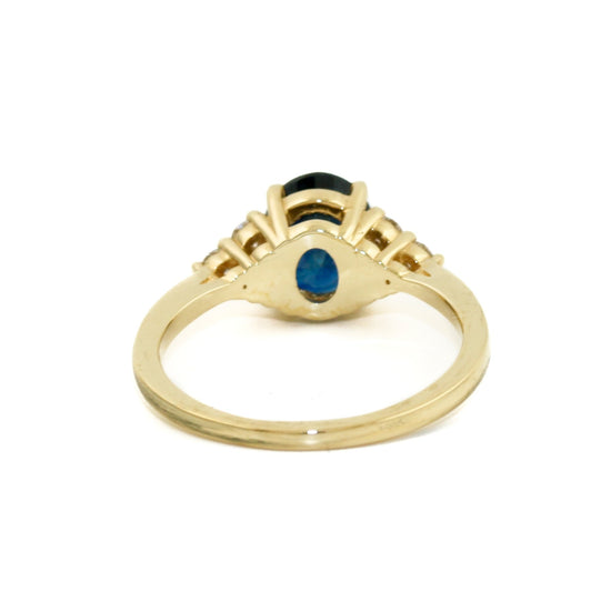 The Oasis Australian Sapphire Engagement Ring - Kingdom Jewelry