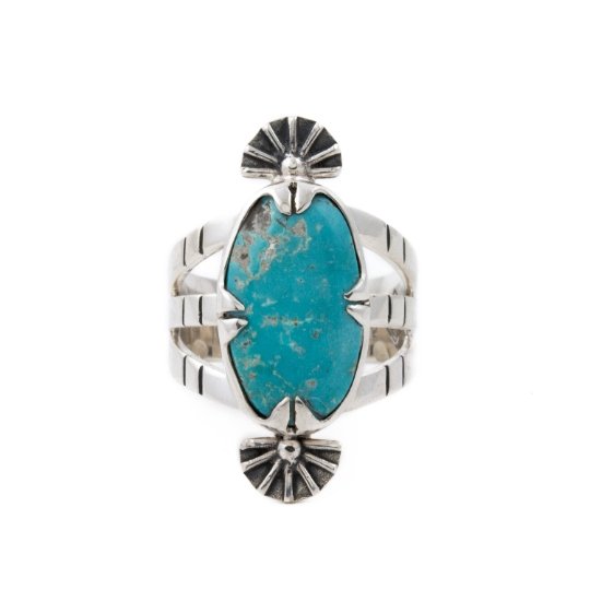 The "Sensu" with Royston Turquoise - Kingdom Jewelry