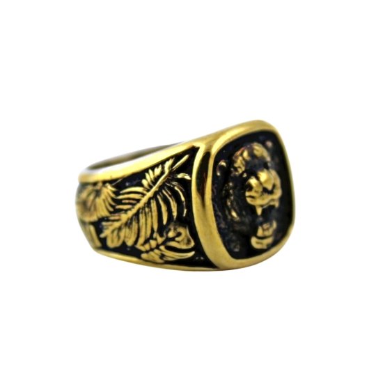 
                      
                        Tiger Brass Ring - Kingdom Jewelry
                      
                    