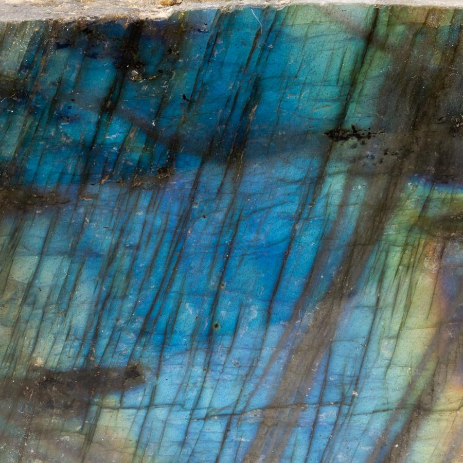 Tranquil Labradorite Mineral Slab - Kingdom Jewelry