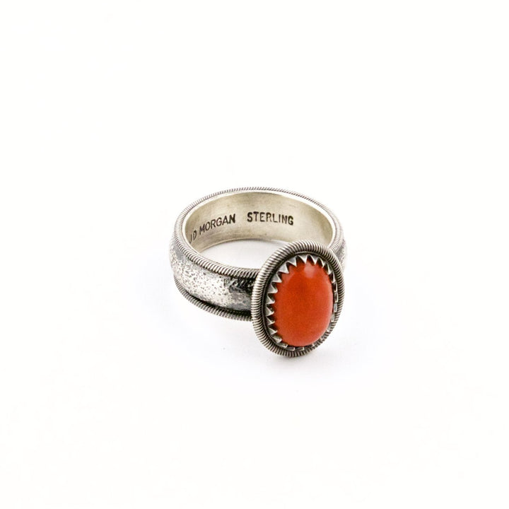 Tufa Cast Coral Ring - Kingdom Jewelry