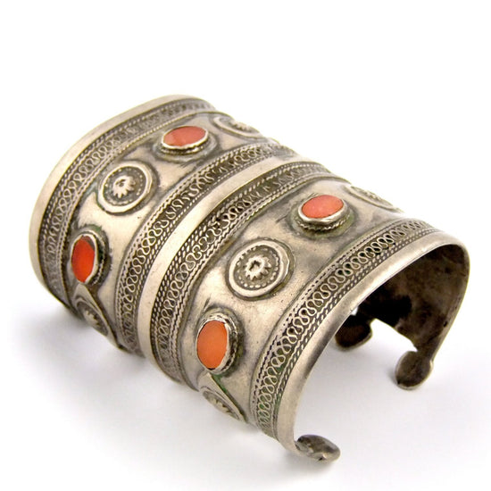 Turkmen Gilded Cuff - Kingdom Jewelry