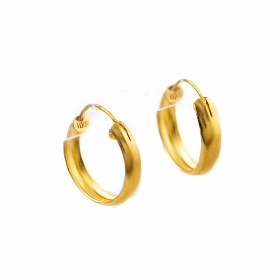 U-Cut Hoop Earrings - Kingdom Jewelry