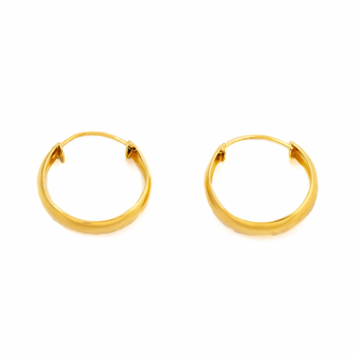 U-Cut Hoop Earrings - Kingdom Jewelry