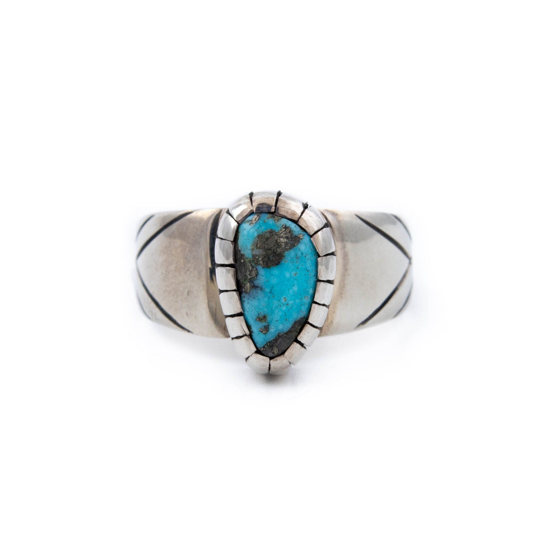 Vector Kingman Turquoise Ring - Kingdom Jewelry