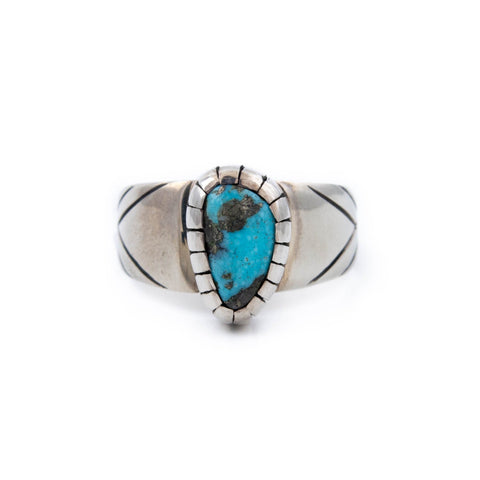 Vector Kingman Turquoise Ring - Kingdom Jewelry