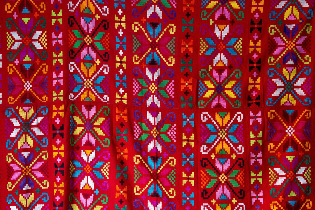 Vibrant Red Timor Textile - Kingdom Jewelry