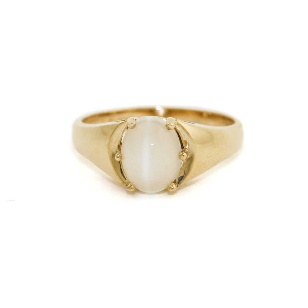 
                      
                        Vintage 10K Gold Moonstone Ring - Kingdom Jewelry
                      
                    