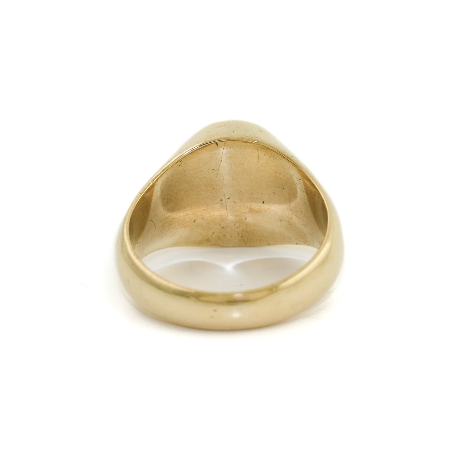 Vintage 10k Gold Synthetic Sapphire Ring - Kingdom Jewelry