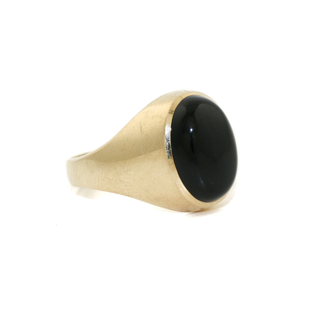 
                      
                        Vintage 10k Gold x Onyx Signet - Kingdom Jewelry
                      
                    