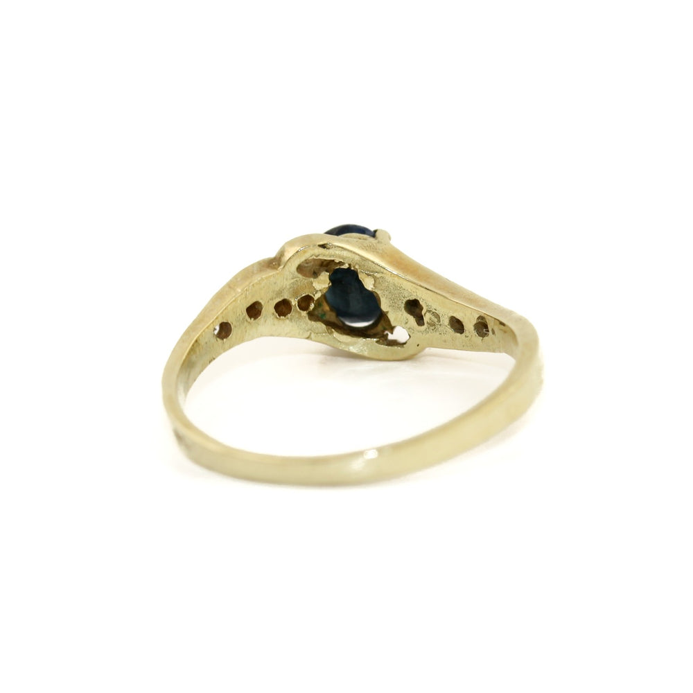 
                      
                        Vintage 14k Gold Dark Stone x Diamonds - Kingdom Jewelry
                      
                    