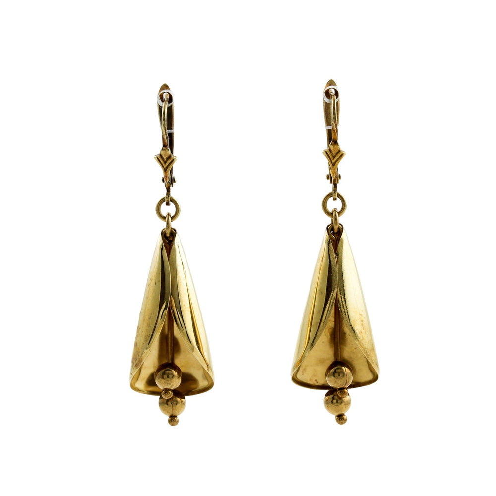 
                      
                        Vintage 14k Gold Drop Earrings - Kingdom Jewelry
                      
                    