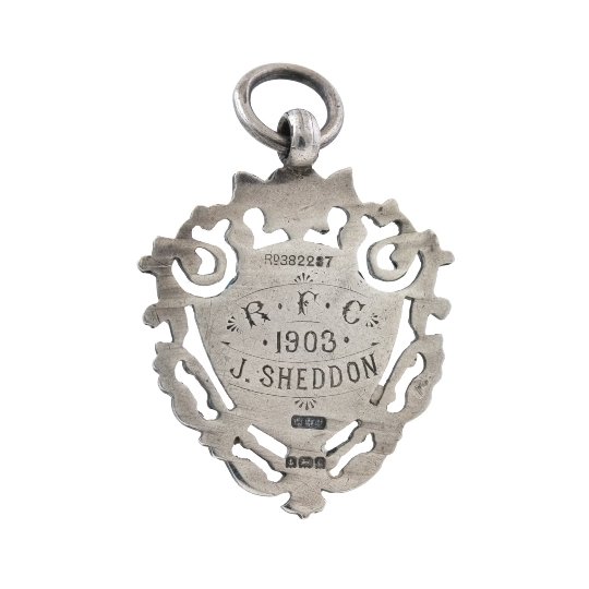 Vintage Football Soccer Participation Award Medal Pendant - Kingdom Jewelry