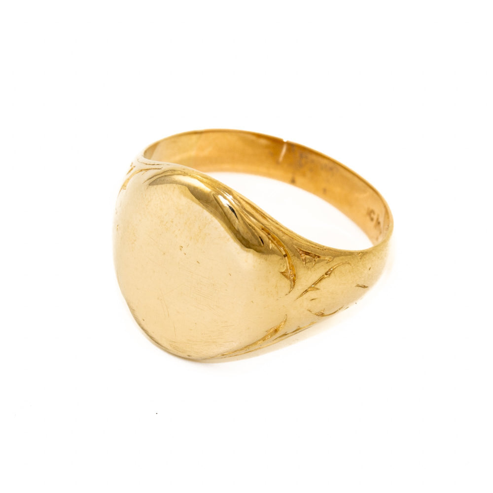 
                      
                        Vintage Gold Signet - Kingdom Jewelry
                      
                    