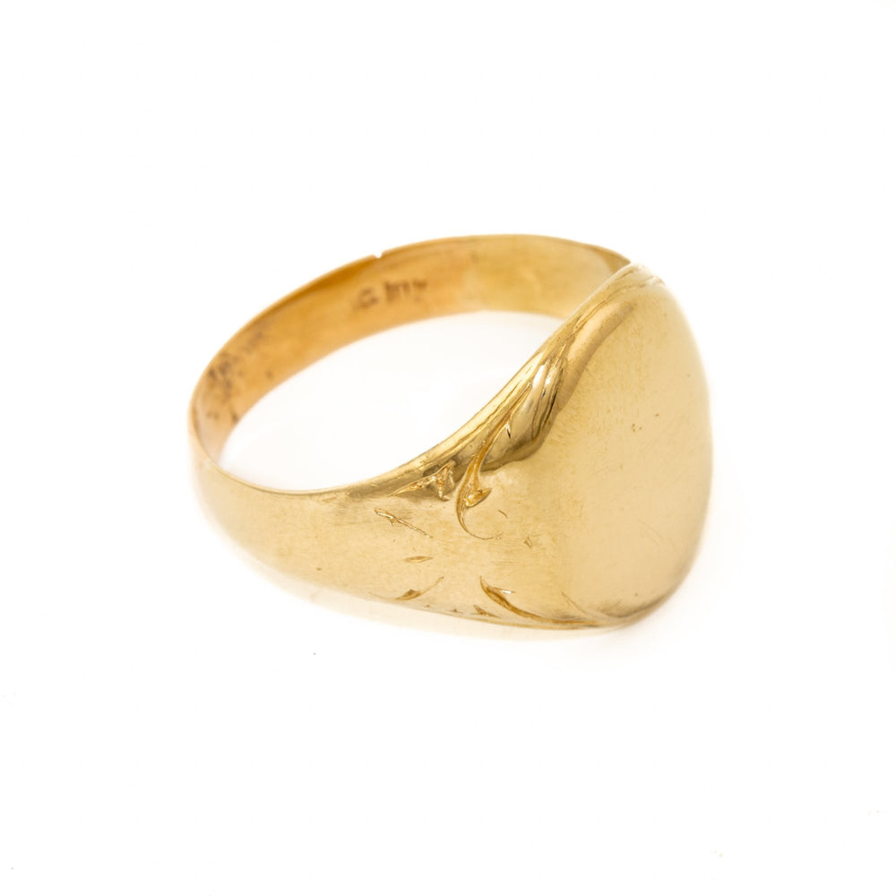 
                      
                        Vintage Gold Signet - Kingdom Jewelry
                      
                    