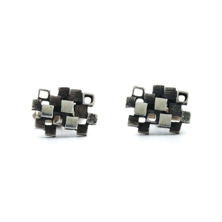 Vintage Silver Cuff links - Kingdom Jewelry