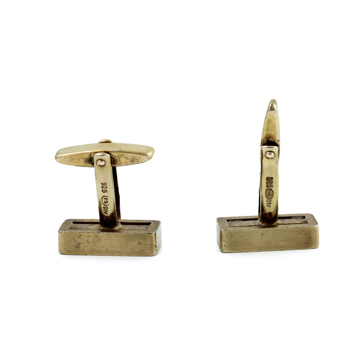 Vintage Sleek Cuff Links - Kingdom Jewelry