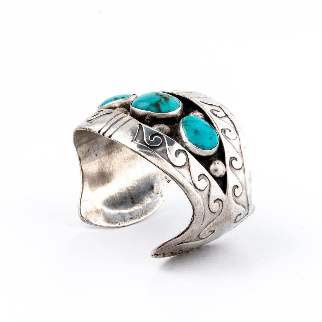 Vintage Tribal Cuff - Kingdom Jewelry