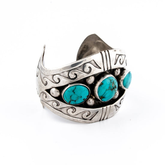 Vintage Tribal Cuff - Kingdom Jewelry