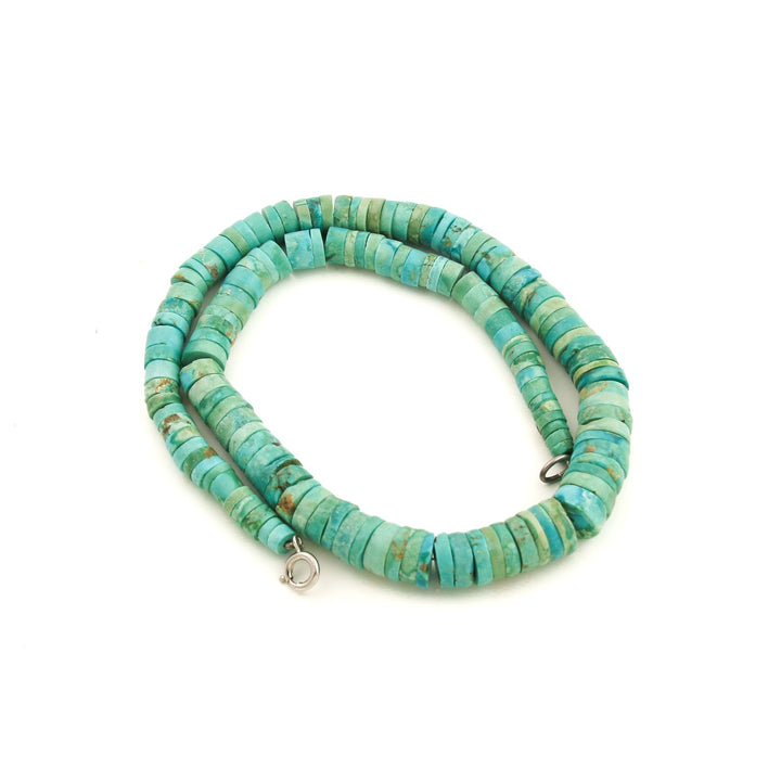Vintage Turquoise Handrolled choker - Kingdom Jewelry