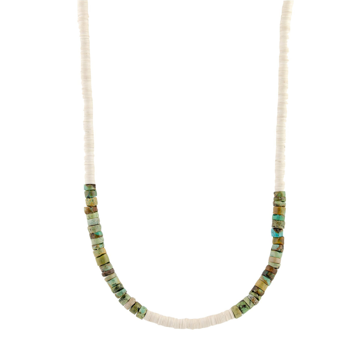 Vinyl & Turquoise Layering Necklace - Kingdom Jewelry