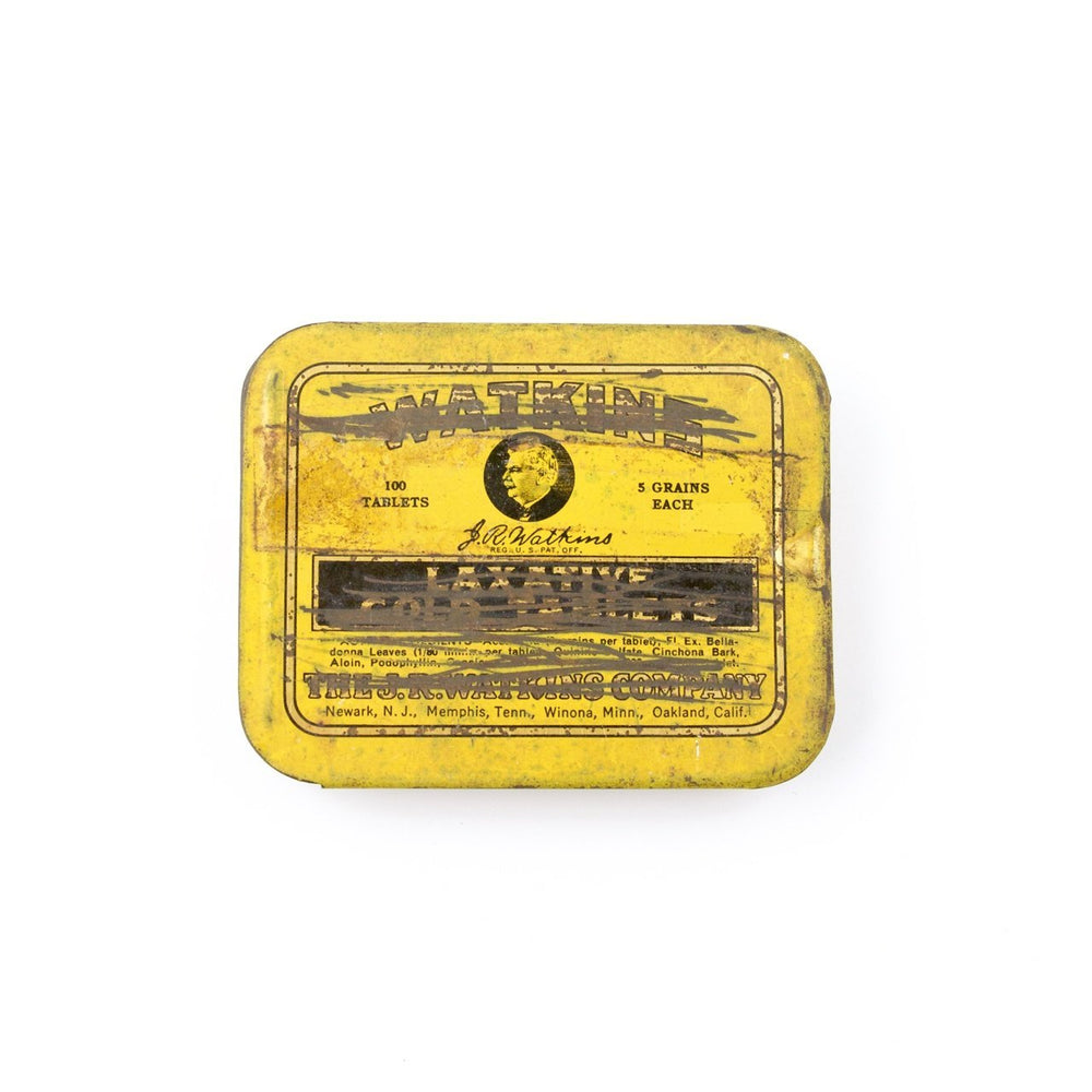 Watkins Cold Tablets Tin - Kingdom Jewelry