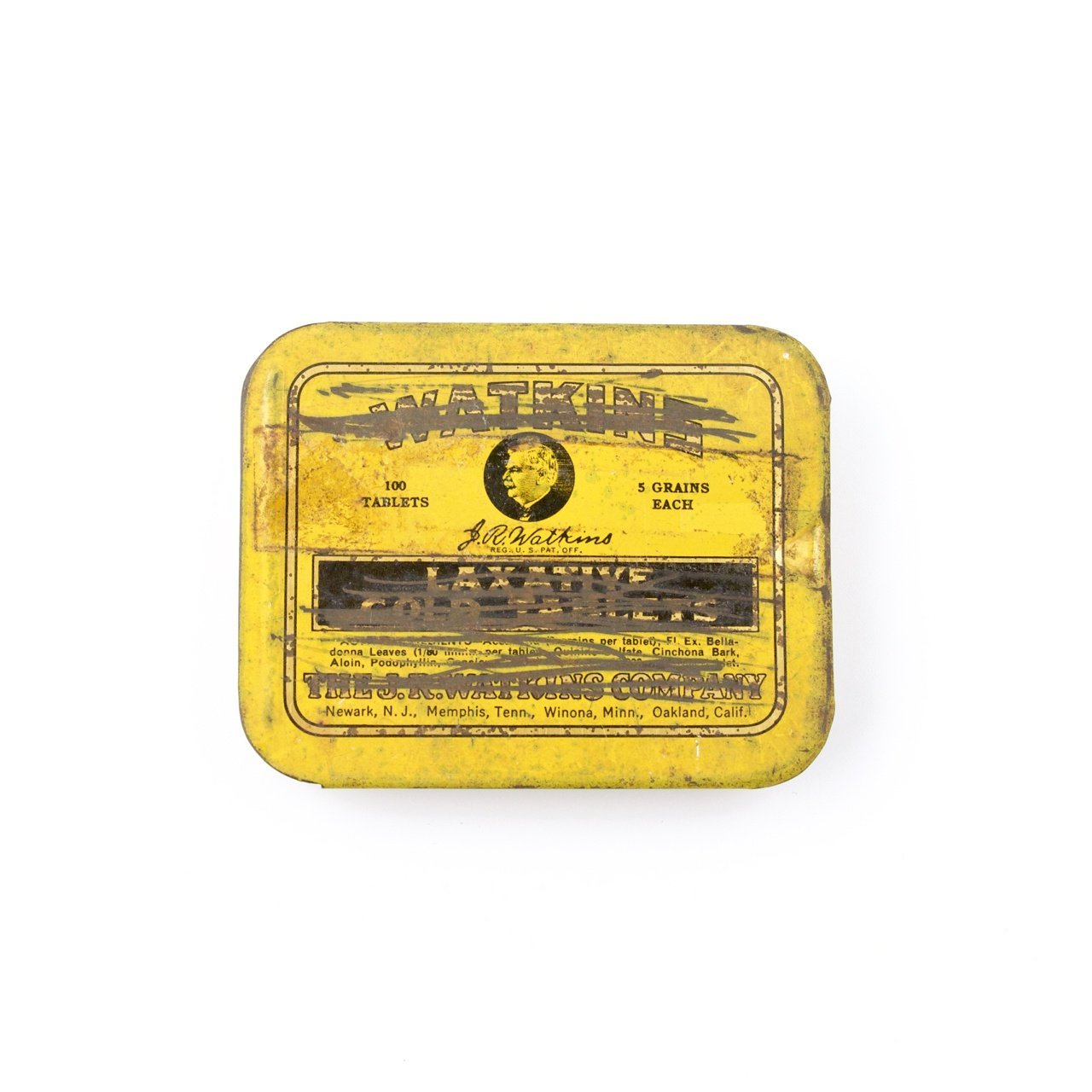 Watkins Cold Tablets Tin - Kingdom Jewelry