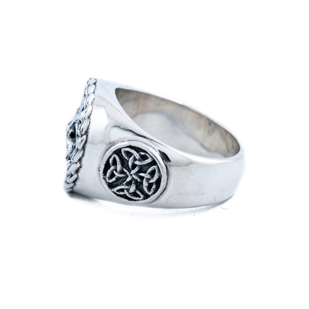 Weaved "Celtic Aries" Ring - Kingdom Jewelry