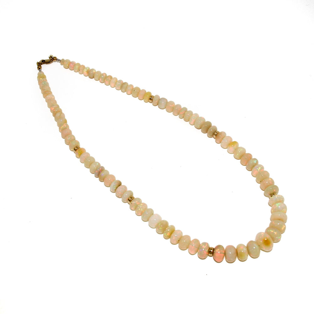 
                      
                        Welo Opal Necklace w/ 10 KT Gold Clasp - Kingdom Jewelry
                      
                    