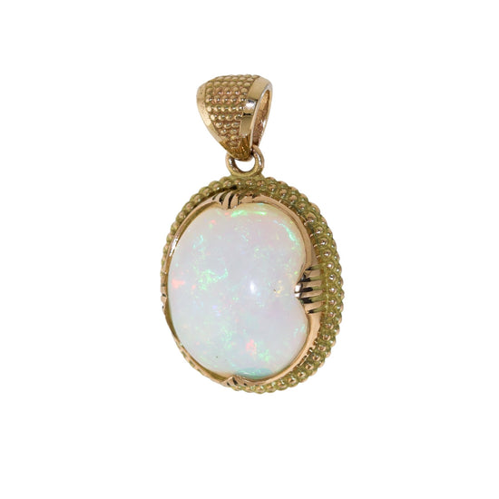 Welo Opal Pendant X 14k Gold - Kingdom Jewelry