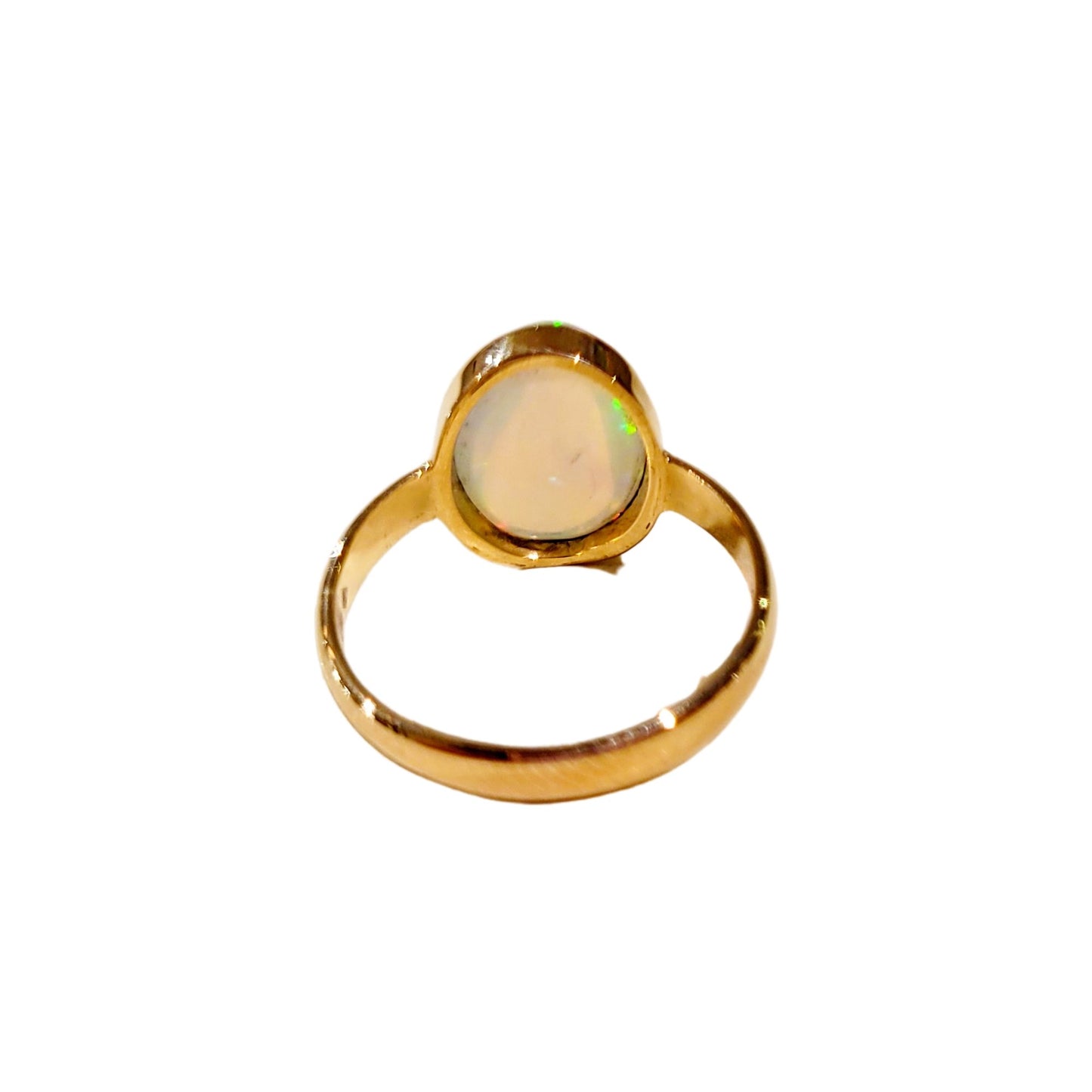 Welo Opal Ring in 14 K - Kingdom Jewelry