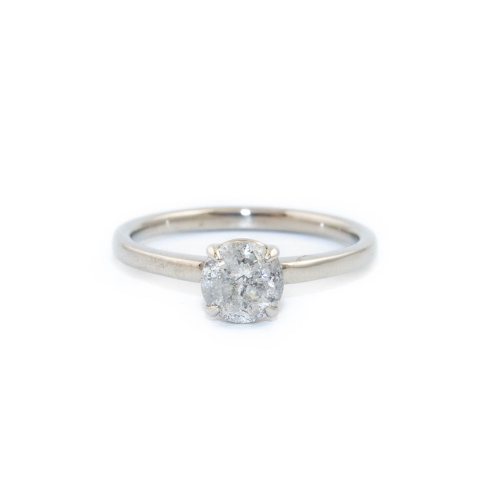 White Gold Diamond Engagement - Kingdom Jewelry