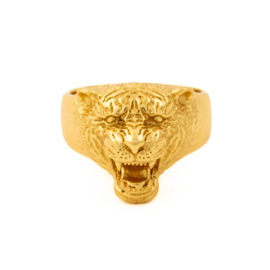 
                      
                        Yellow Gold The "King" Signet by Kingdom - Kingdom Jewelry
                      
                    