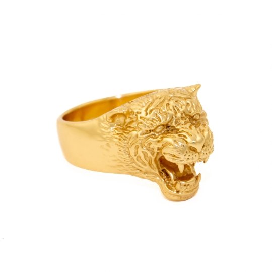 Yellow Gold The "King" Signet by Kingdom - Kingdom Jewelry
