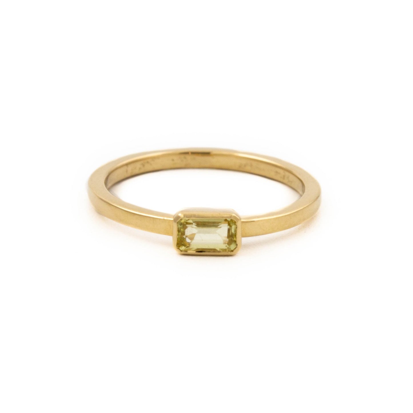Yellow Sapphire Gold Ring - Kingdom Jewelry