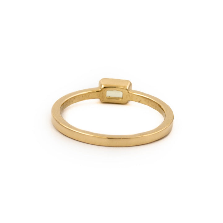 Yellow Sapphire Gold Ring - Kingdom Jewelry
