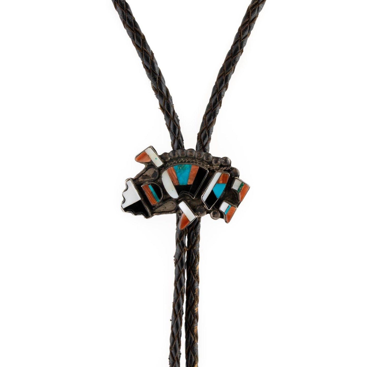 Zuni Rainbow Man Bolo - Kingdom Jewelry